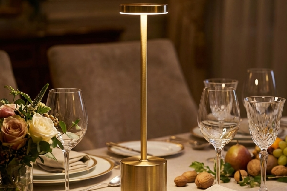 Свет на столе